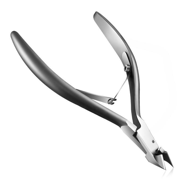 Cuticle Nippers Salon Grade for Manicurist Extremely Sharp Effortless Cuticle Trimmer Precise Clippers Pedicure Manicure Nail Care Tool, Lightweight