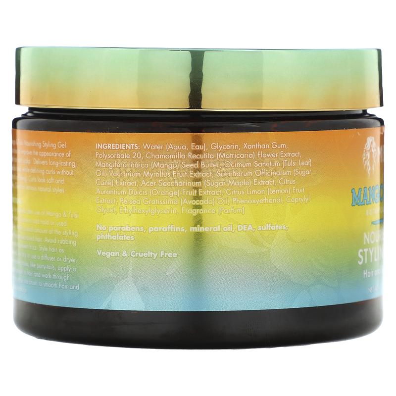 Mielle Nourishing Styling Gel, Mango & Tulsi , 12 oz (340 g)