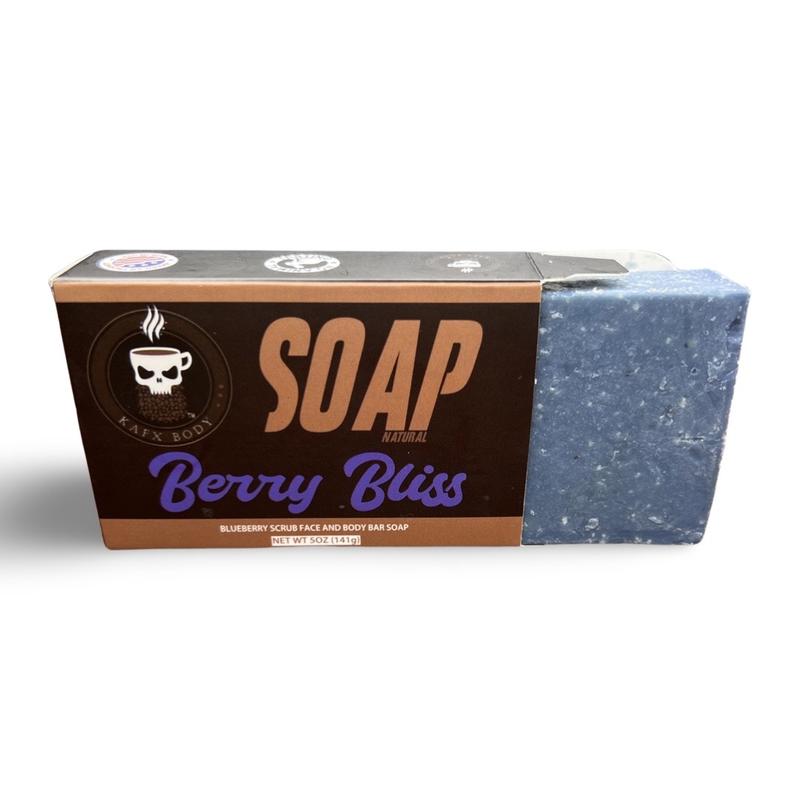 KAFX Body Berry Bliss Bar Soap Body Care Body Wash Moisture Daily Gentle