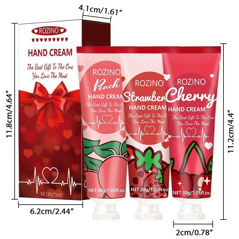 Moisturizing Hand Cream, 3pcs set Deep Nourishing Hand Lotion for Dead Skin & Cracked Hands, Hand Care Product