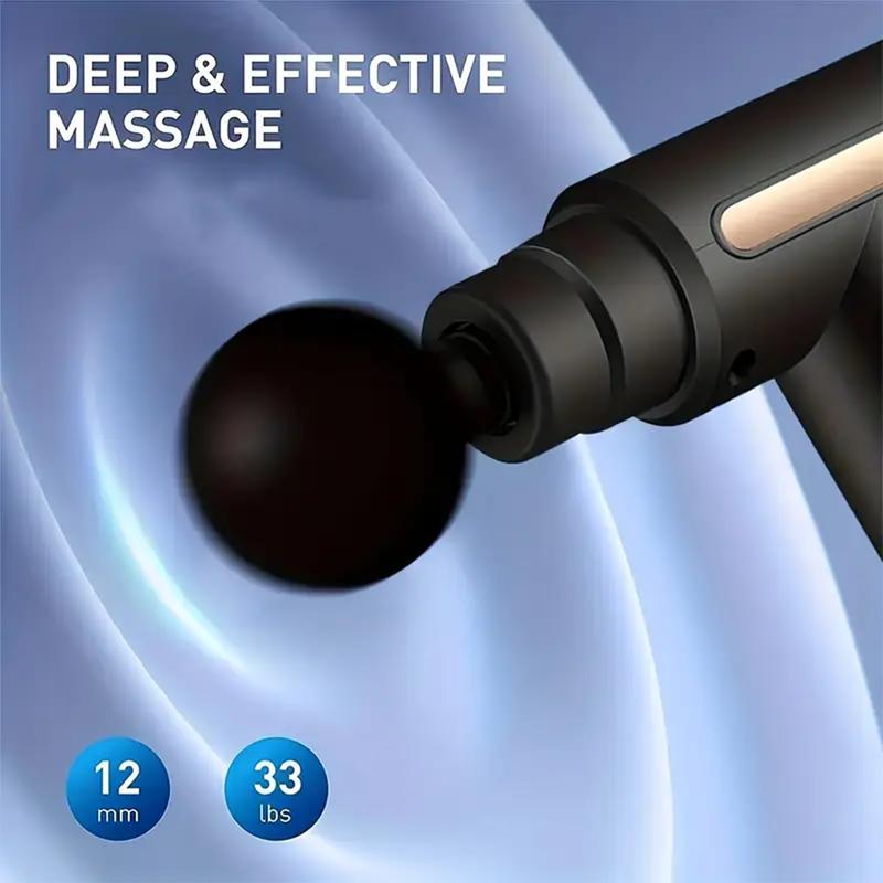 Body Hand & Foot Electric Massager: Adjustable Comfort for All Parts  gun percussion massage