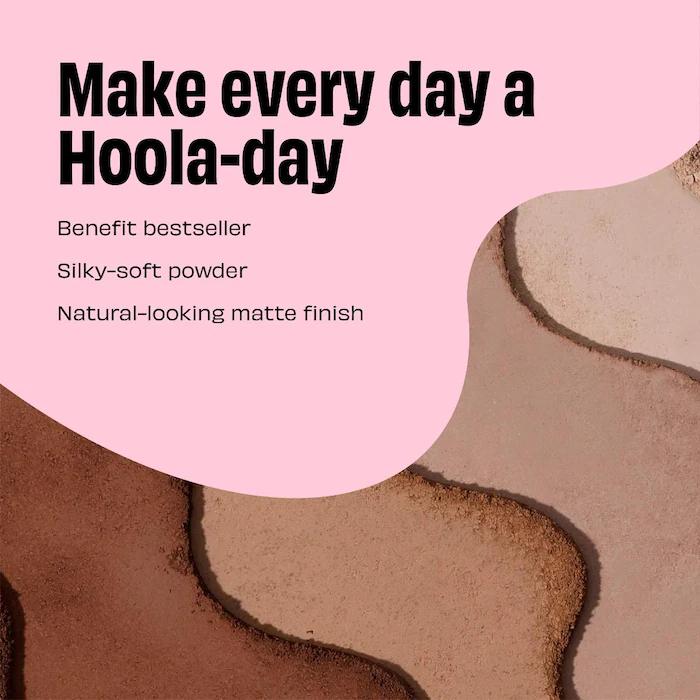 Hoola Matte Bronzing Powder for a Perfect Finish in Cosmetic Makeup