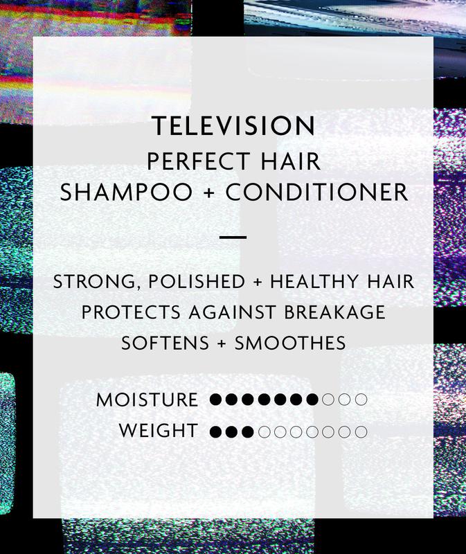 R+Co TELEVISION Perfect Hair Conditioner - Shea Butter, Juniper Fruit Extract for Stronger, Healthier-Looking Hair, 8.5oz