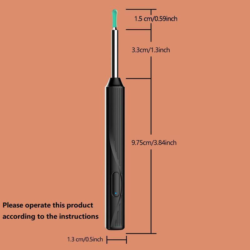 Rechargeable Ear Wax Removal Tool, Ear Cleaning Kit with Camera & Accessories, Ear Cleaning Kit for Kids & Adults