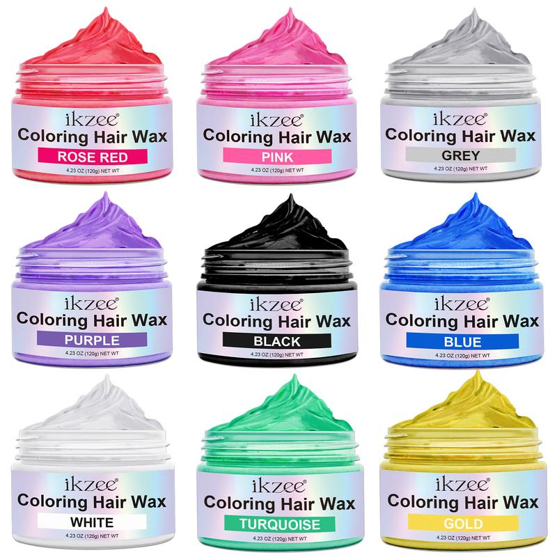 [live stream] ikzee 9 Colors DIY Hair Dye Wax 120g - Hair Dye