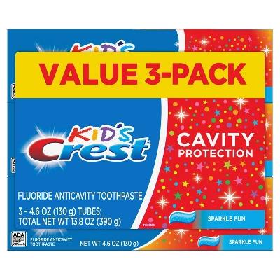 Crest Kid's Cavity Protection Sparkle Fun Flavor Toothpaste