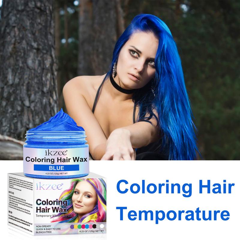 [live stream] ikzee 9 Colors DIY Hair Dye Wax 120g - Hair Dye