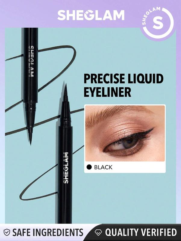 SHEGLAM Pro Precision Waterproof Liquid Eyeliner - Black Matte Pencil