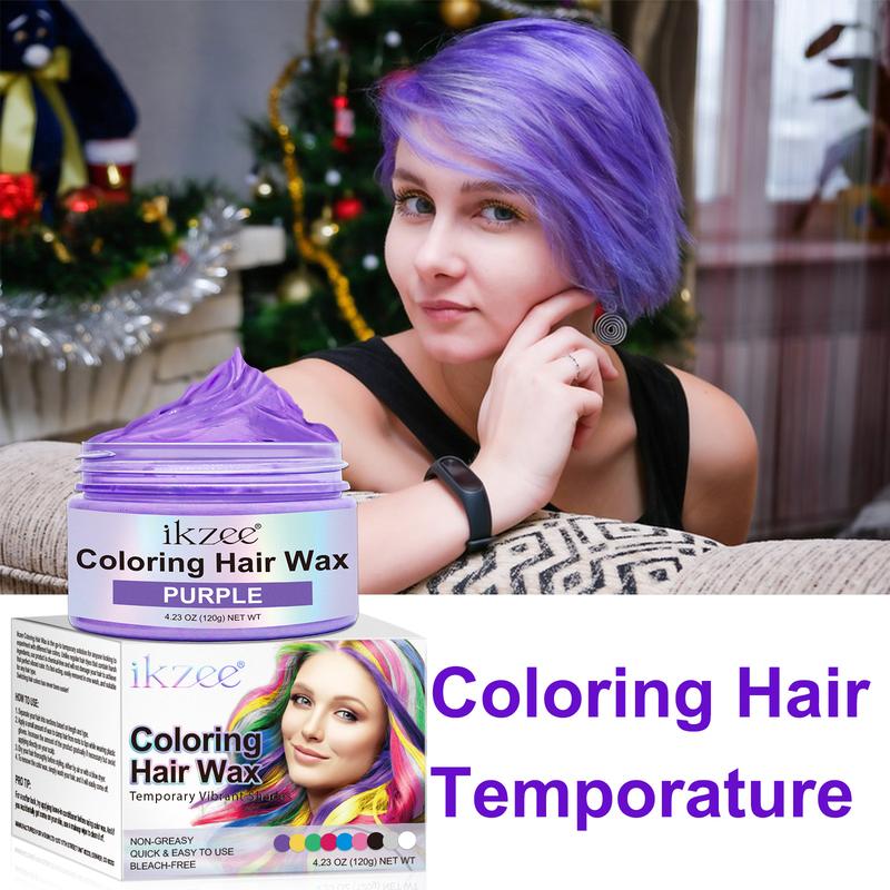 [live stream] ikzee 9 Colors DIY Hair Dye Wax 120g - Hair Dye