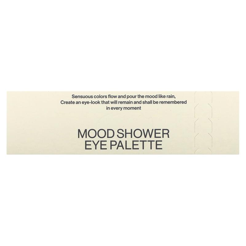 Unleashia Mood Shower Eye Palette, No.1 Vanilla Shower, 4 g