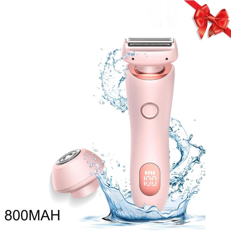 Electric Hair Remover, 1 Set 2 in 1 Electric Hair Trimmer for Women, Hair Removal Machine, Portable Electric Shaver for Face, Legs, Arms, Underarms, Bikini, Festival Gift, Hair Removal Kit, Electric Epilator Hair Removal