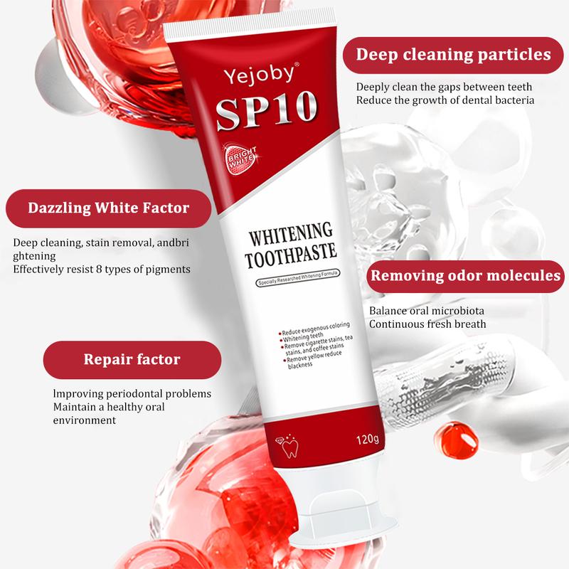 [Upgraded Version] Super Probiotic Sp-10 Toothpaste, Sp-10 Ultra Whitening Toothpaste, Sp 10 Toothpaste,Fresh Breath, Sp-10 Toothpaste 4.9 oz SP-8,SP-8 SP-6 SP-4 sp-8 sp-6 sp-4 sp8 sp6 sp4 SP-10