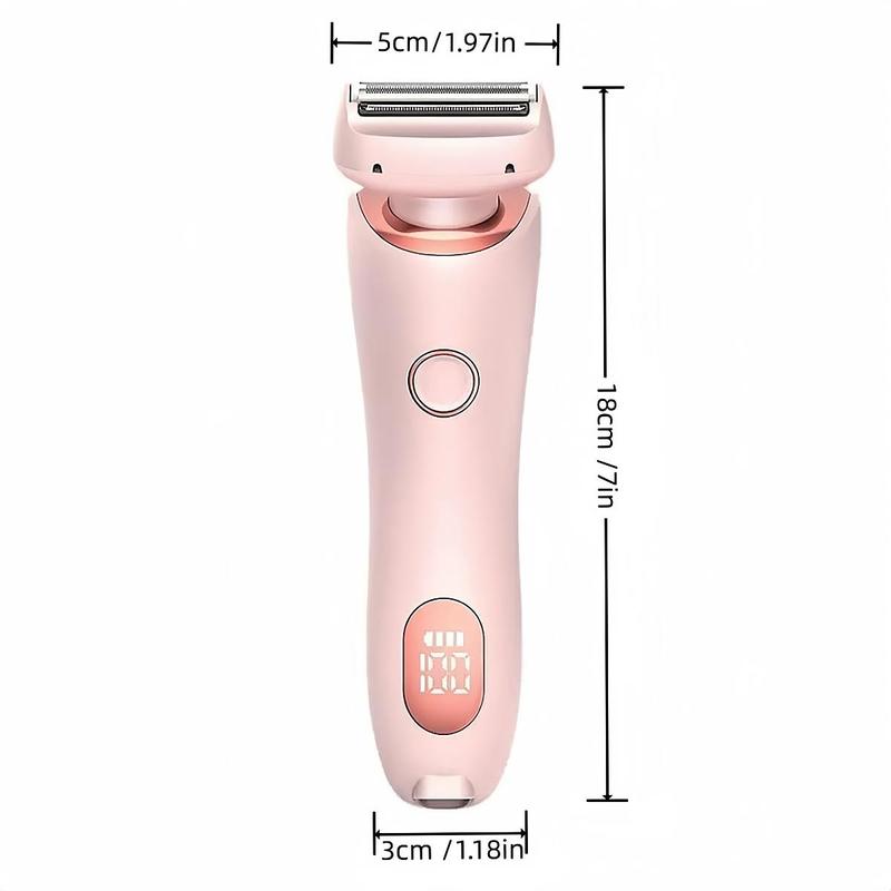 Electric Hair Remover, 1 Set 2 in 1 Electric Hair Trimmer for Women, Hair Removal Machine, Portable Electric Shaver for Face, Legs, Arms, Underarms, Bikini, Festival Gift, Hair Removal Kit, Electric Epilator Hair Removal