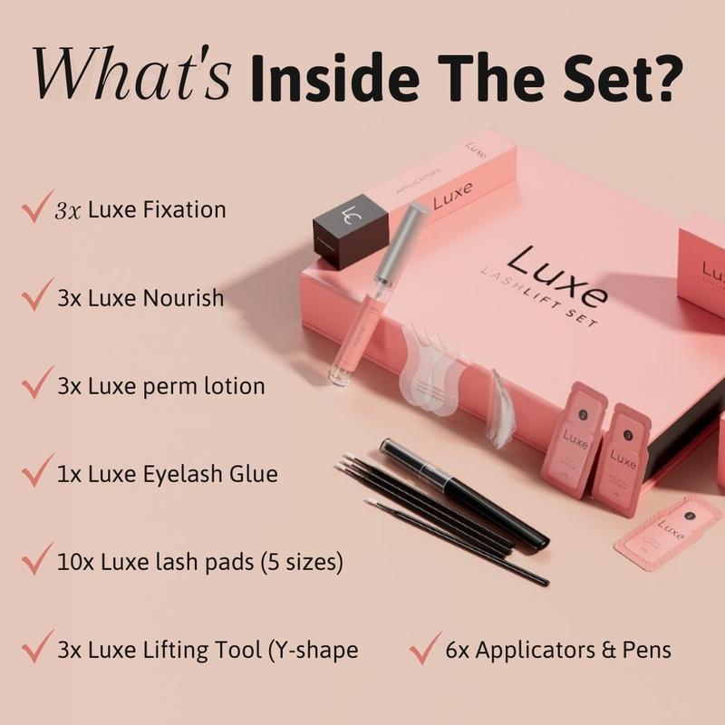 Luxe Lashlift Set (Buy 1 Get 1 Free)   Your Ultimate DIY Lash Lift Kit