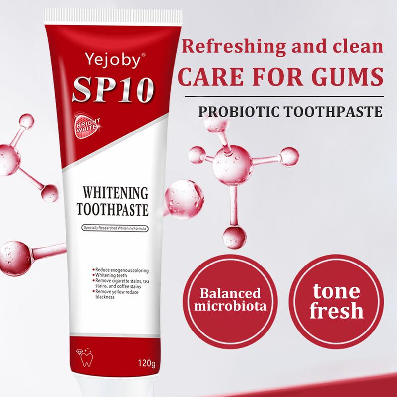 [Upgraded Version] Super Probiotic Sp-10 Toothpaste, Sp-10 Ultra Whitening Toothpaste, Sp 10 Toothpaste,Fresh Breath, Sp-10 Toothpaste 4.9 oz SP-8,SP-8 SP-6 SP-4 sp-8 sp-6 sp-4 sp8 sp6 sp4 SP-10