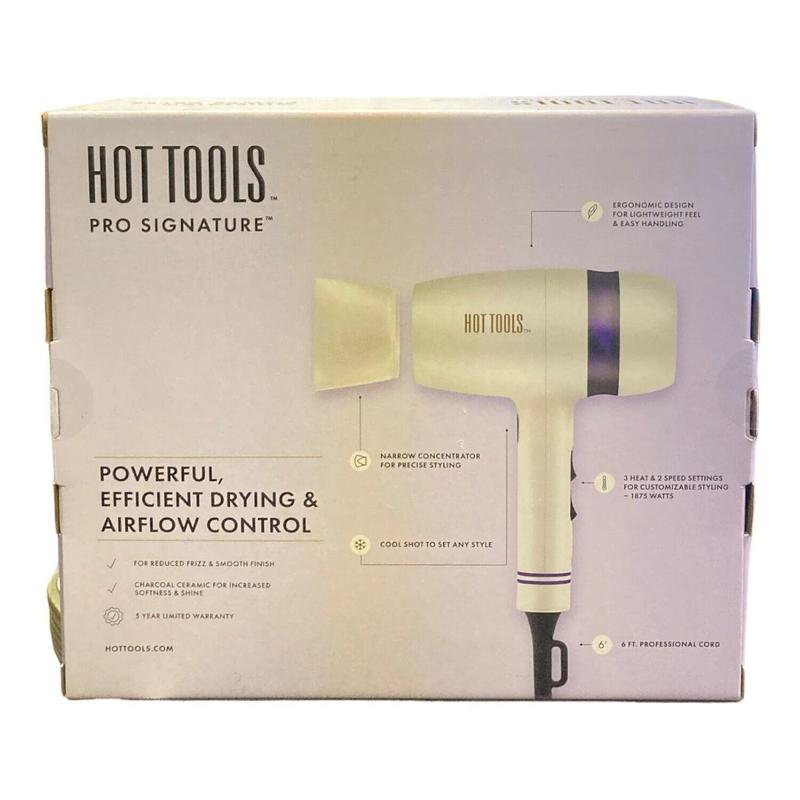 Hot Tools Pro Signature Quietair Power Hair Blow Dryer for a Powerful and Zen-like Drying Experience