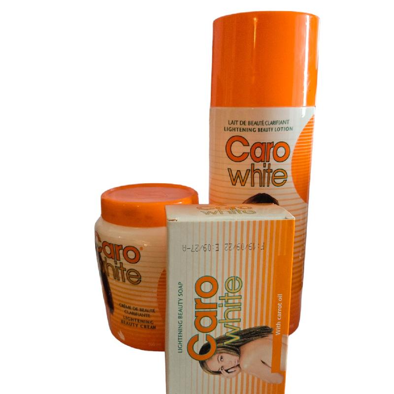 Caro White Set-3 (Lotion 500ml + Cream 500ml + Soap 6.3oz) so good for your skin