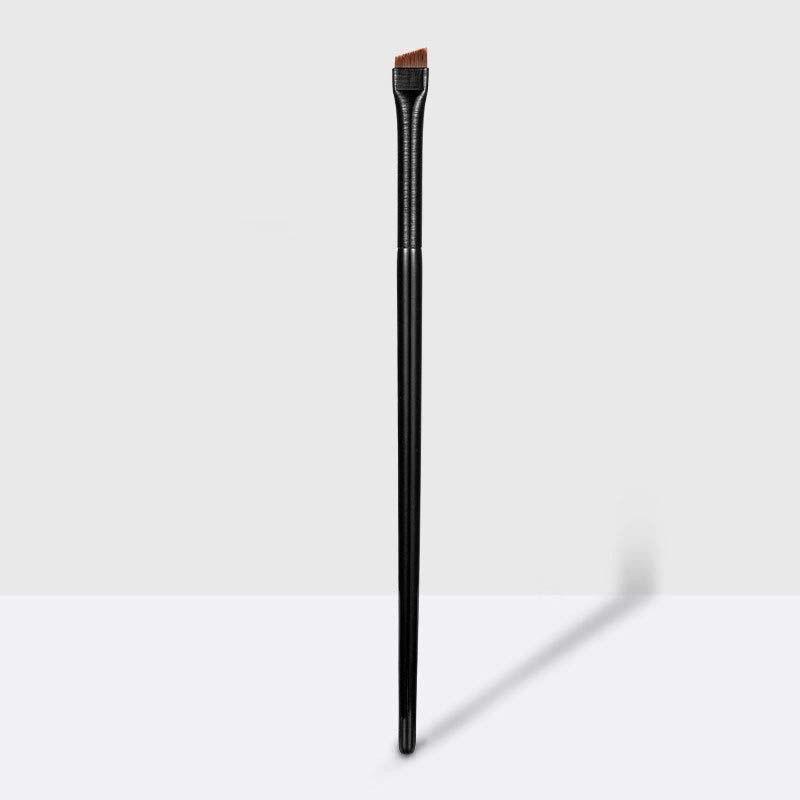 Portable Versatile Eye Brow Brush, Soft and Fine Bristles Brow Brush, Slanted Brow Tinted Brush for Eyebrow Cream, Powder, Gel and Pomade