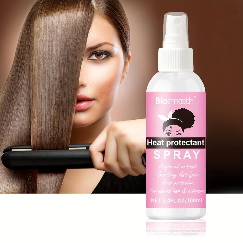 3.38oz Heat Protectant Spray, Safe Ingredients, Keratin Smoothing Heat Protection Spray