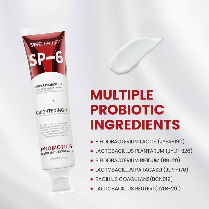 MSDRWIKEY  sp6  toothpaste   Oral Health Management, Fresh Breath Natural Probiotic