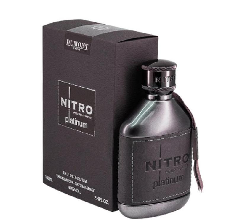 Dumont Nitro Platinum For Men 3.4 Oz Eau De Parfum Spray