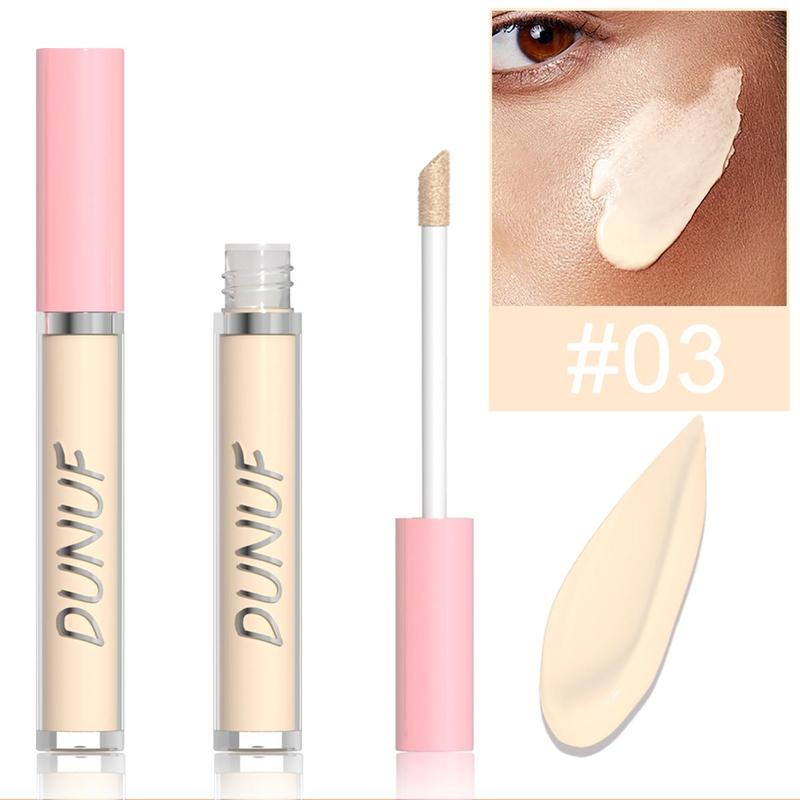 Long-lasting Cosmetic Liquid Concealer, 1 Count Natural Lightweight Concealer, Face & Eye Makeup Product