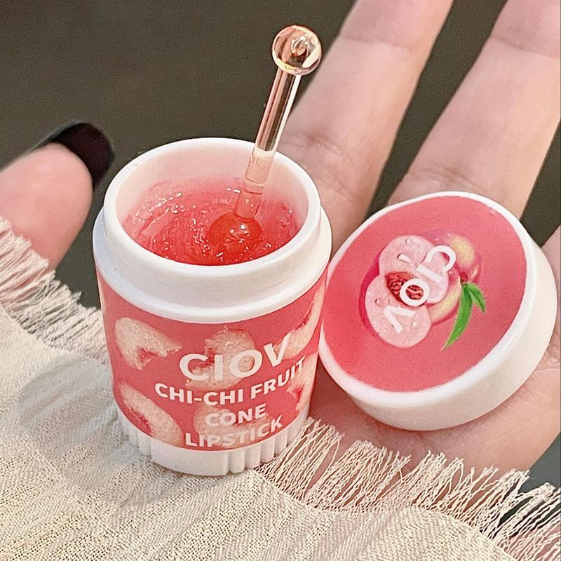 Cosmetic Supplies, Fruity Lip Butter Balm, 3pcs set Hydrating Moisturizing Glossy Lip Oil, Anti-crack Lip Gel Lip Mask Lip Plumper Lipstick Lip Moisturizer Comfort Hydrate Dry Lips, Beauty Gifts