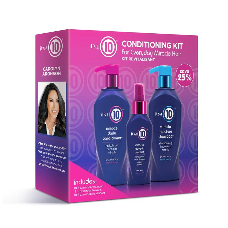 It’s a 10 Miracle Conditioning Trio Kit