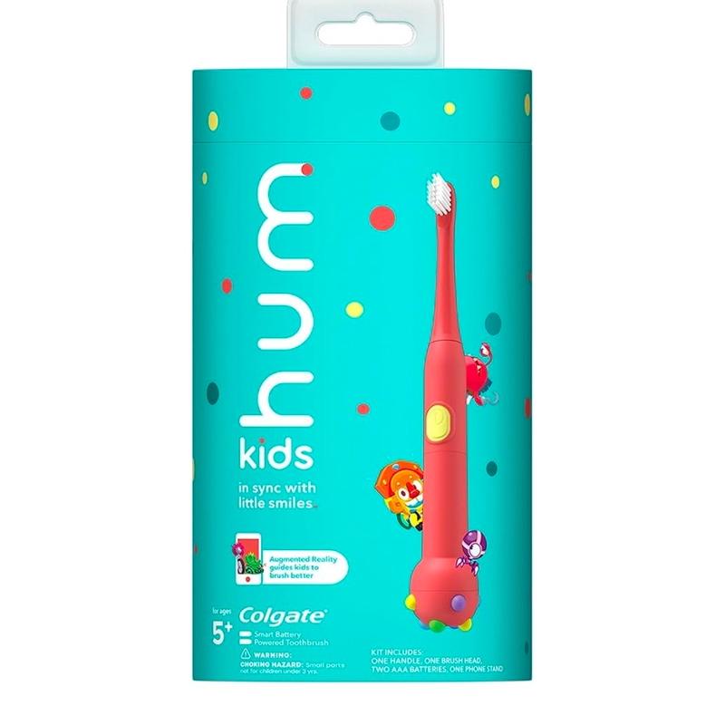 Kids Battery Powered Smart Toothbrush, Coral - Oral Care for Children