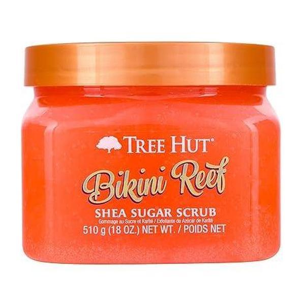 Tree Hut Bikini Reef Shea Sugar Scrub | Exfoliating Body Scrub Removes Dead, Dry Skin for a Soft & Hydrated Feel | Nourishing Essential Body Care | 18 fl oz.