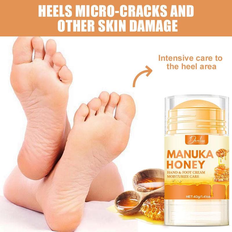 Manuka Honey Hand & Foot Cream, Deep Moisturizing Hand Lotion For Dry Cracked Skin, Daily Skincare Product For Women & Men