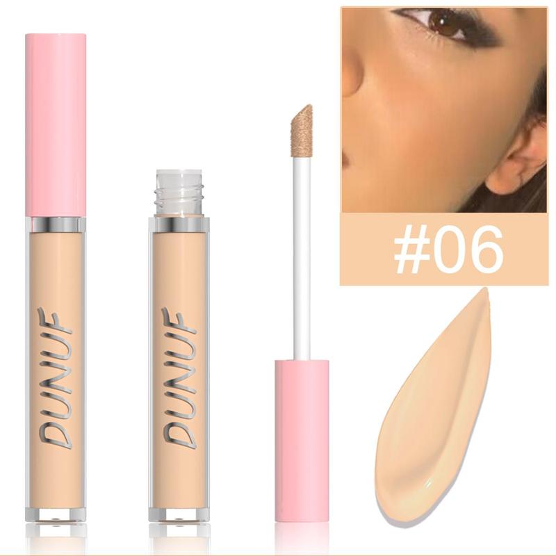 Long-lasting Cosmetic Liquid Concealer, 1 Count Natural Lightweight Concealer, Face & Eye Makeup Product