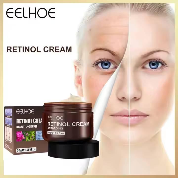 Retinol Cream Firming Facial Skin Care Moisturizer Anti-Aging Moisturize Brightening  Day or Night Hydrating Cream Skin Repair Moisture Mother's Day Gift