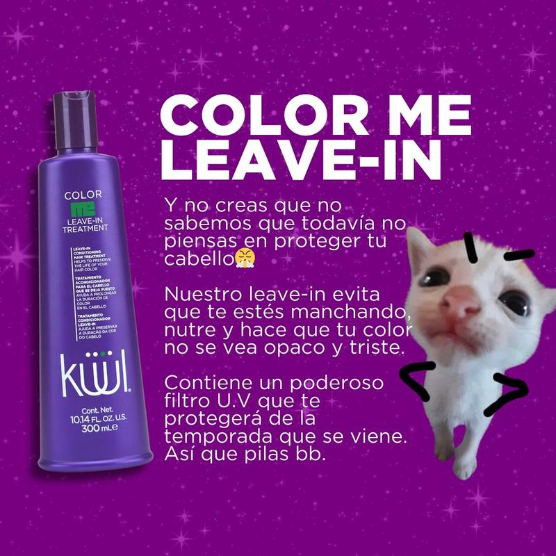 Kuul Color Me Leave-In Treatment Aminogen Complex - 10.1 o Conditioner Haircare Hydrate Moisturize