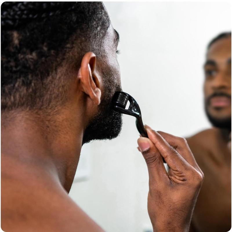 Beard Thickening Roller: StainlessSteel for Groomed, Stylish Beard -Perfect Gift for Women & Men