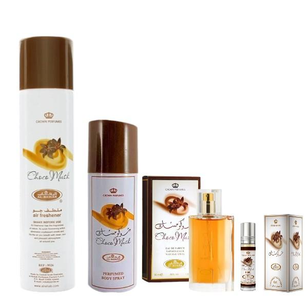 Choco Musk Parfum - Choco Musk Body Spray - Choco Musk Air Freshener - Chocolate Oil Roll