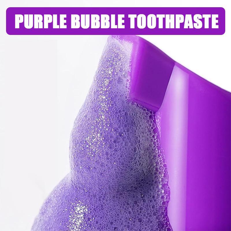 Purple Oral Mousse, 1 Box Deep Cleaning Oral Care Foam, Gentle Gingival Care Oral Care Product for Women & Men