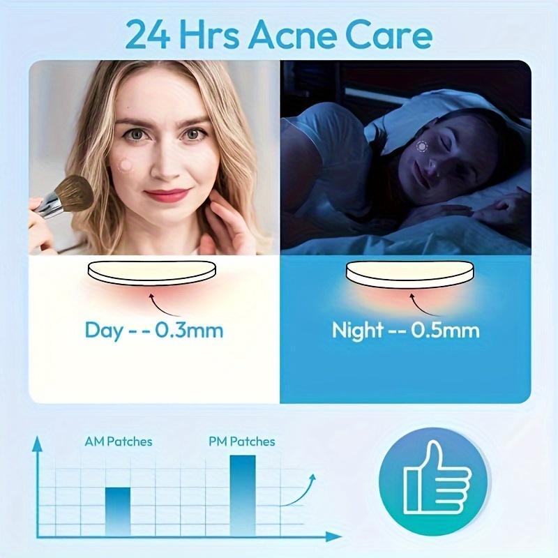 Hydrocolloid Acne Patches, 360pcs  720pcs Natural Ingredients Invisible Spot Patch, Daily Blemish Care Products