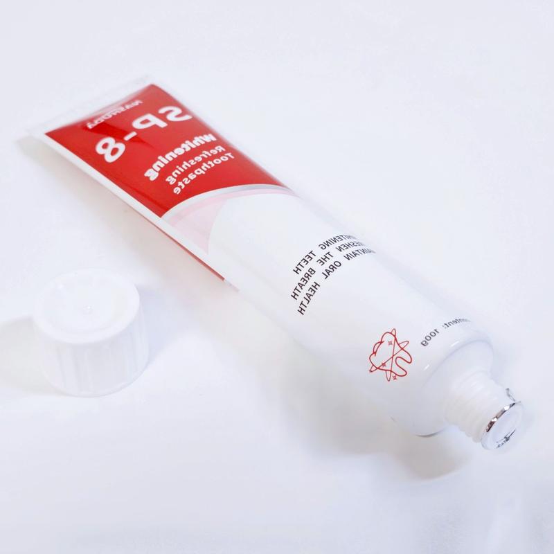 SP-8 Probiotic Toothpaste Brightening Tooth Remove Plaque Stains, Oral Hygiene Clean Fresh Breath Dental 100g Family Use