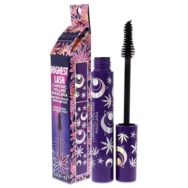 Highest Lash Chronic Volume Mascara - Ultra Black by Pacifica for Women - 0.32 oz Mascara