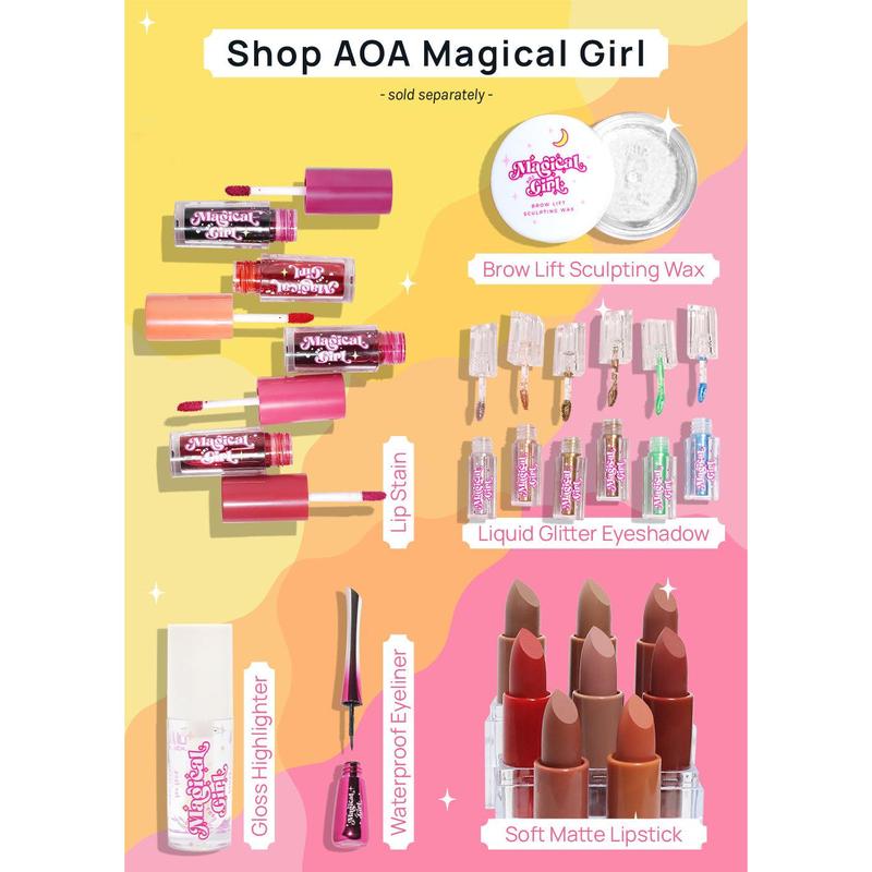 AOA Magical Girl Iridescent Lip Gloss Lipstick Makeup Glossy