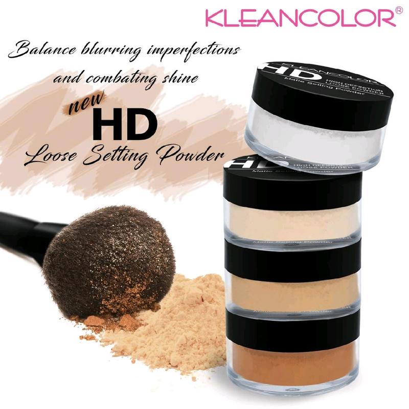 Kleancolor HD Loose Powder Matte Setting Powder Makeup