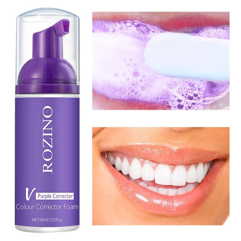 Purple Oral Mousse, 1 Box Deep Cleaning Oral Care Foam, Gentle Gingival Care Oral Care Product for Women & Men