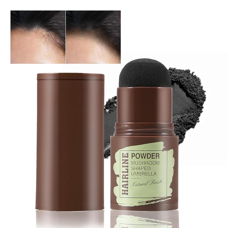 Boobeen Hairline Powder Stick, Hair Shadow Powder for Thinning Hair, Root Touch-Up Powder Quickly Cover Grey Hair, Root Concealer for Hair Loss Bronzer Makeup