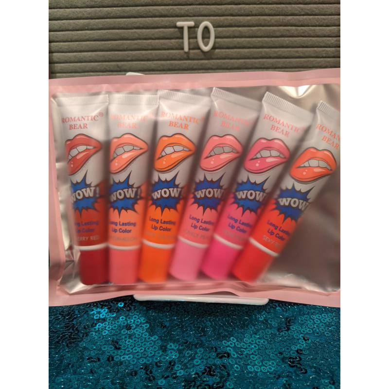 Wow Magic Color Peel-Off Mask Lip Tint Bundle