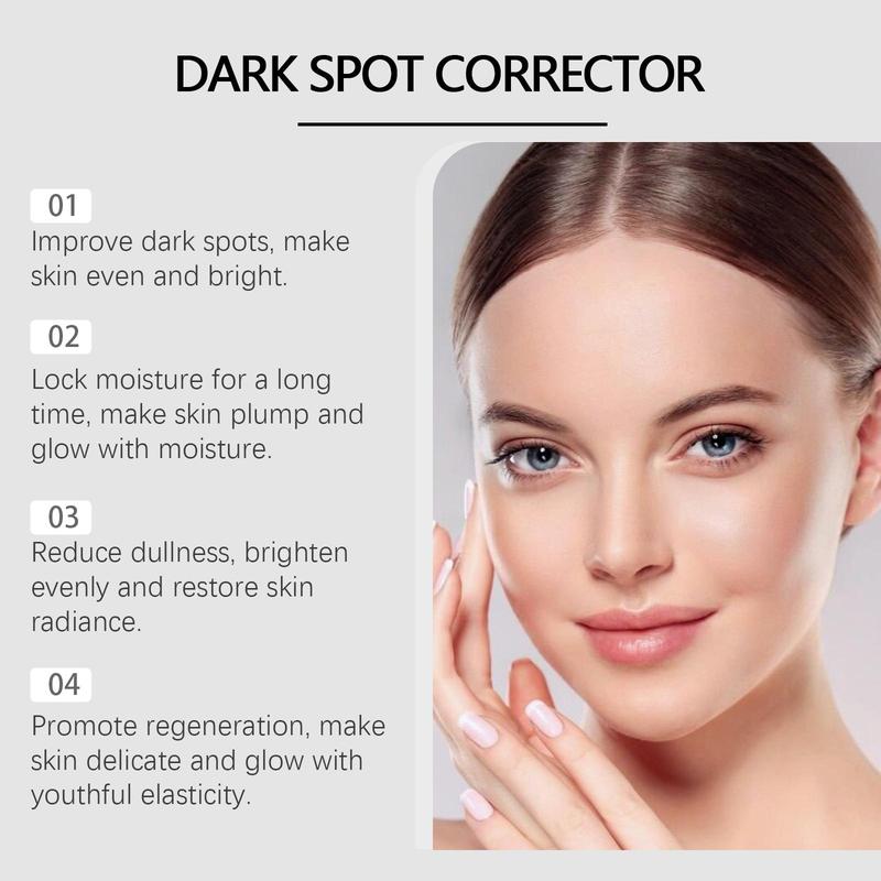 Dark Spot Corrector, Moisturizing Facial Skin Care Lotion, Hydrating & Nourishing Skin Care Product for Women & Men