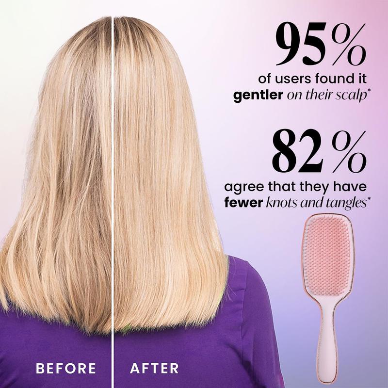 Ultimate Detangler Brush for Thick, Curly & Straight Hair – Pain-Free Wet & Dry Use, Ideal for Women, Kids & Toddlers, Perfect Christmas Gift!