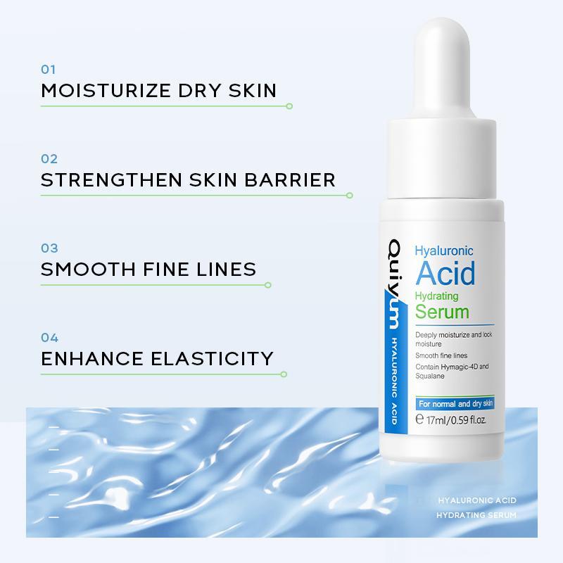 Hyaluronic Acid Hydrating Comfort Skincare Serum, Deep Moisturizing Facial Serum, Skin Care Products for Women and Men, Skin Moisturizer