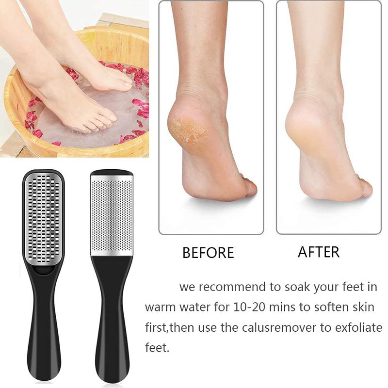 Gorgeous 36-in-1 Pedicure Kit! It comes with professional pedicure tools like foot rasp for removing foot dead skin. Ideal for salon manicure and nail art. Also makes a great nail gift. A must-have for taking care of your feet and nails!