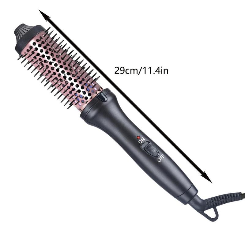 Electric Round Brush Hair Curler, Negative Ion Hair Straightener, Fast Heating Hair Styling Tool for All Hair Types, Hair Care Appliances